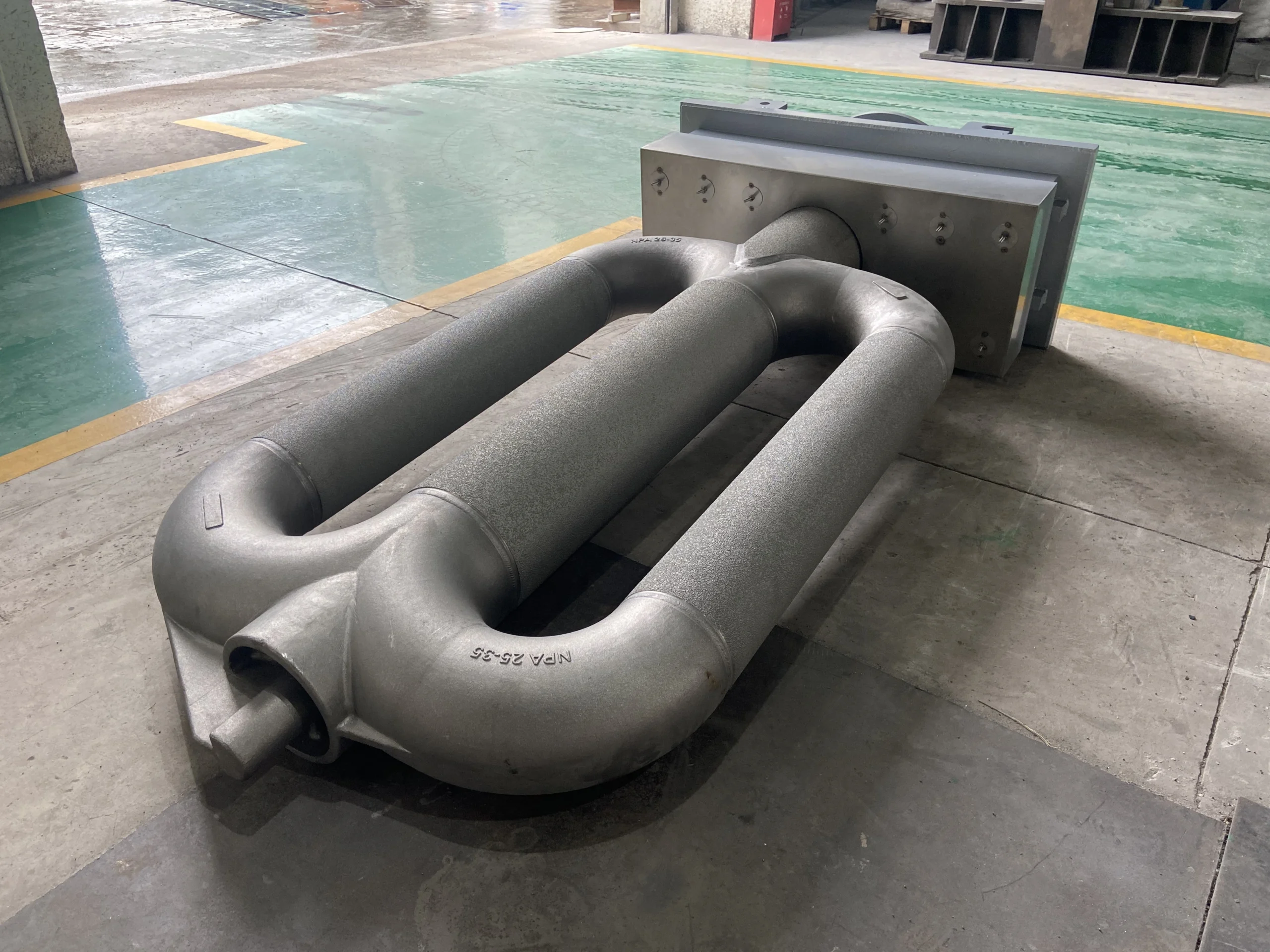 Double-P Type Radiant Tubes