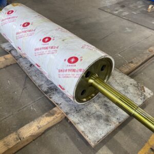 Rubber-covered roll